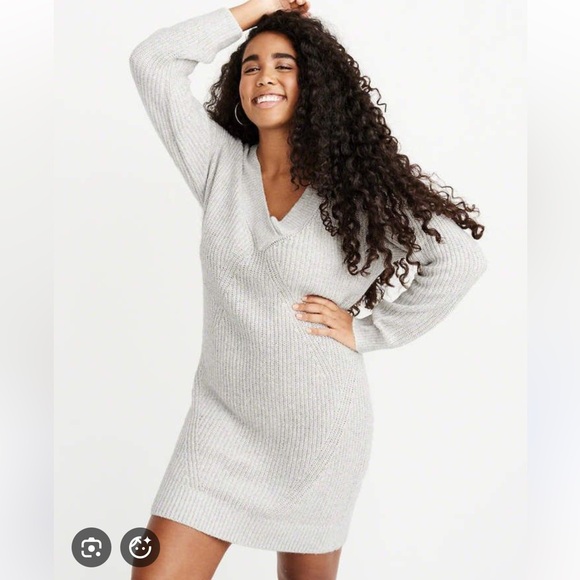 Abercrombie & Fitch Dresses & Skirts - Abercrombie and Fitch Ribbed Knit Sweater Dress